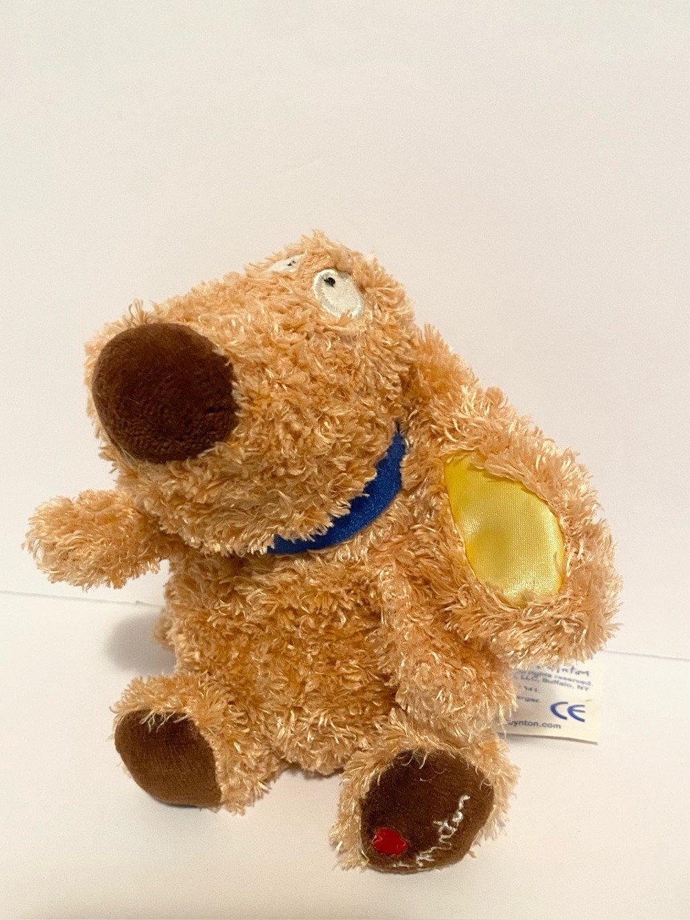 Vintage Sandra Boynton Snuggle Puppy Bean Bag Plush Dog 2005 Stuffed Animal Toy